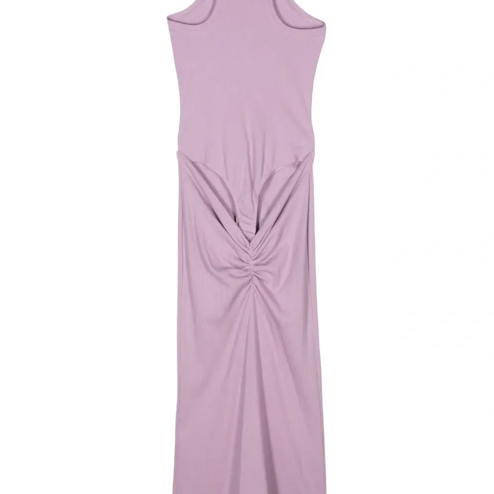 Платье макси в рубчик Платье макси в рубчик