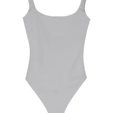 Боди без рукавов с квадратным вырезом