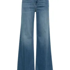 Расклешенные джинсы средней посадки