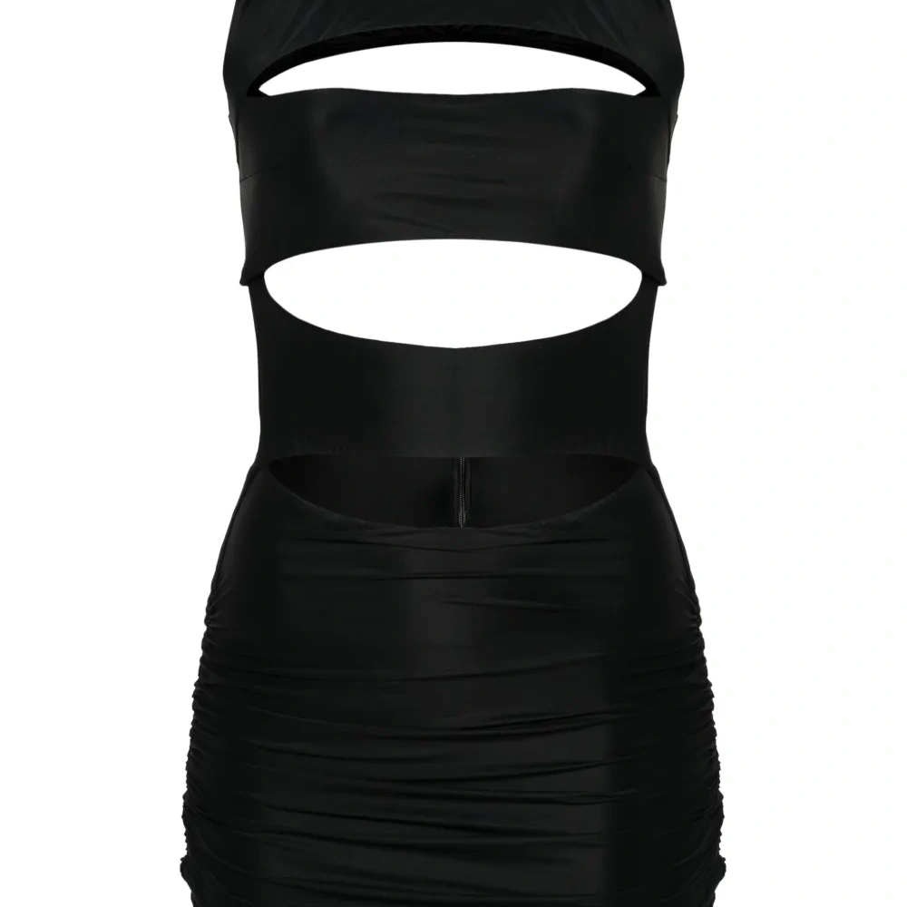 Платье мини с вырезами