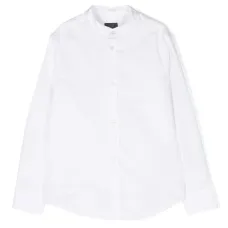 Рубашка с вышитым логотипом