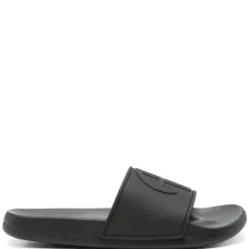 Шлепанцы с тисненым логотипом