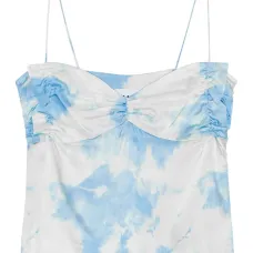 Топ с принтом тай-дай