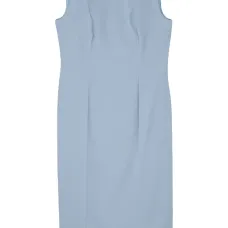 Платье миди с бантом