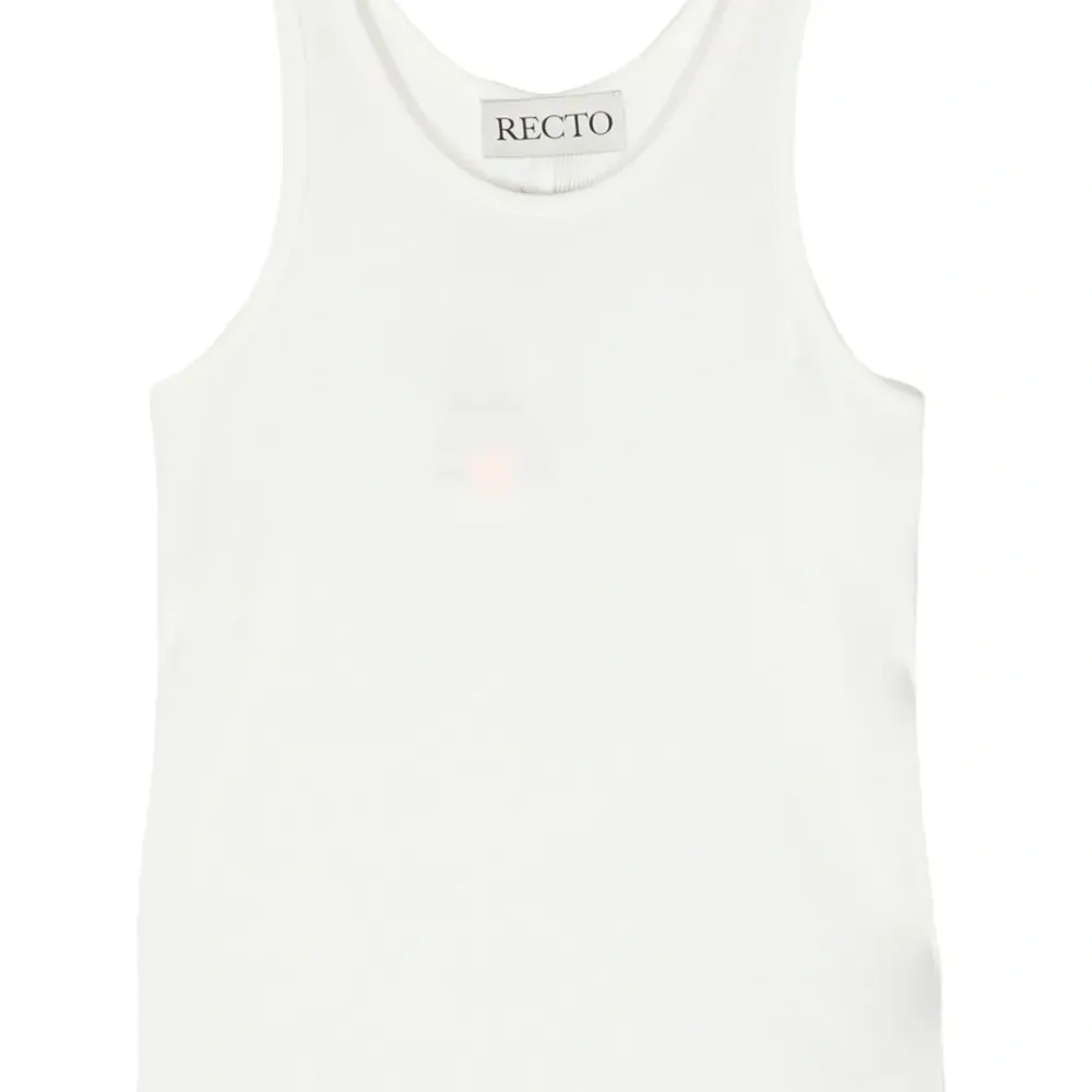 Logo-appliqué soft-jersey tank top
