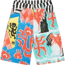 Джинсовые шорты с принтом Джинсовые шорты с принтом