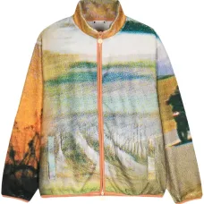 Флисовая куртка с принтом Scenario