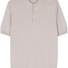 Рубашка поло тонкой вязки
