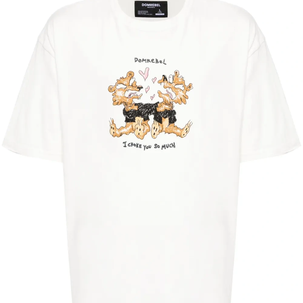 Футболка Choke с графичным принтом