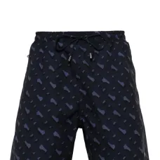 Плавки-шорты с геометричным принтом