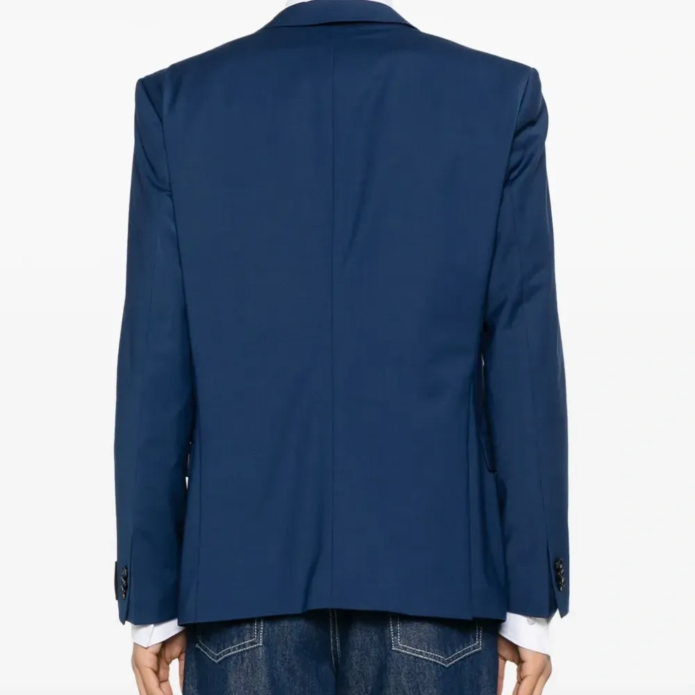 Однобортный пиджак из смесовой шерсти