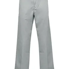 Прямые брюки со складками