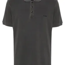 Рубашка поло с вышитым логотипом