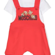 Комплект из комбинезона и футболки с логотипом