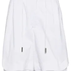 Многослойные шорты прямого кроя Многослойные шорты прямого кроя