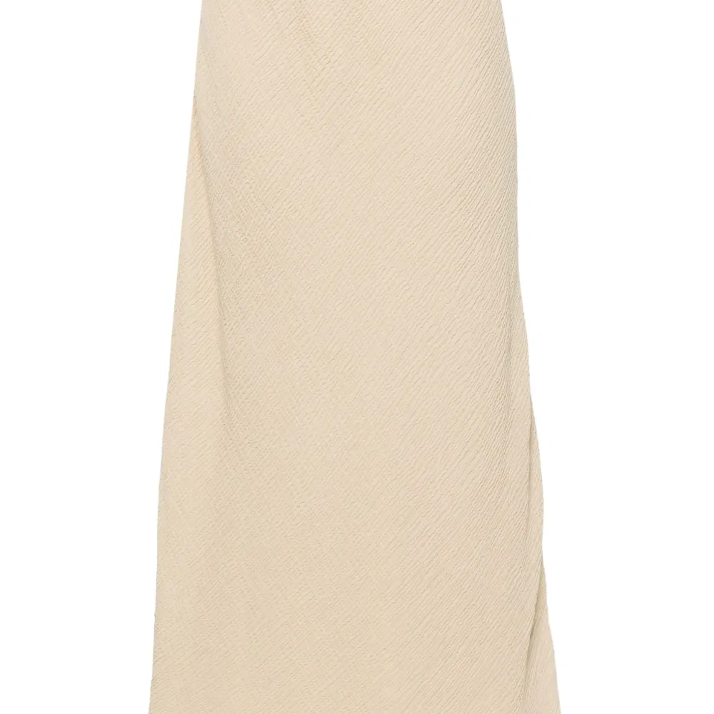 Юбка макси Biancos из сирсакера