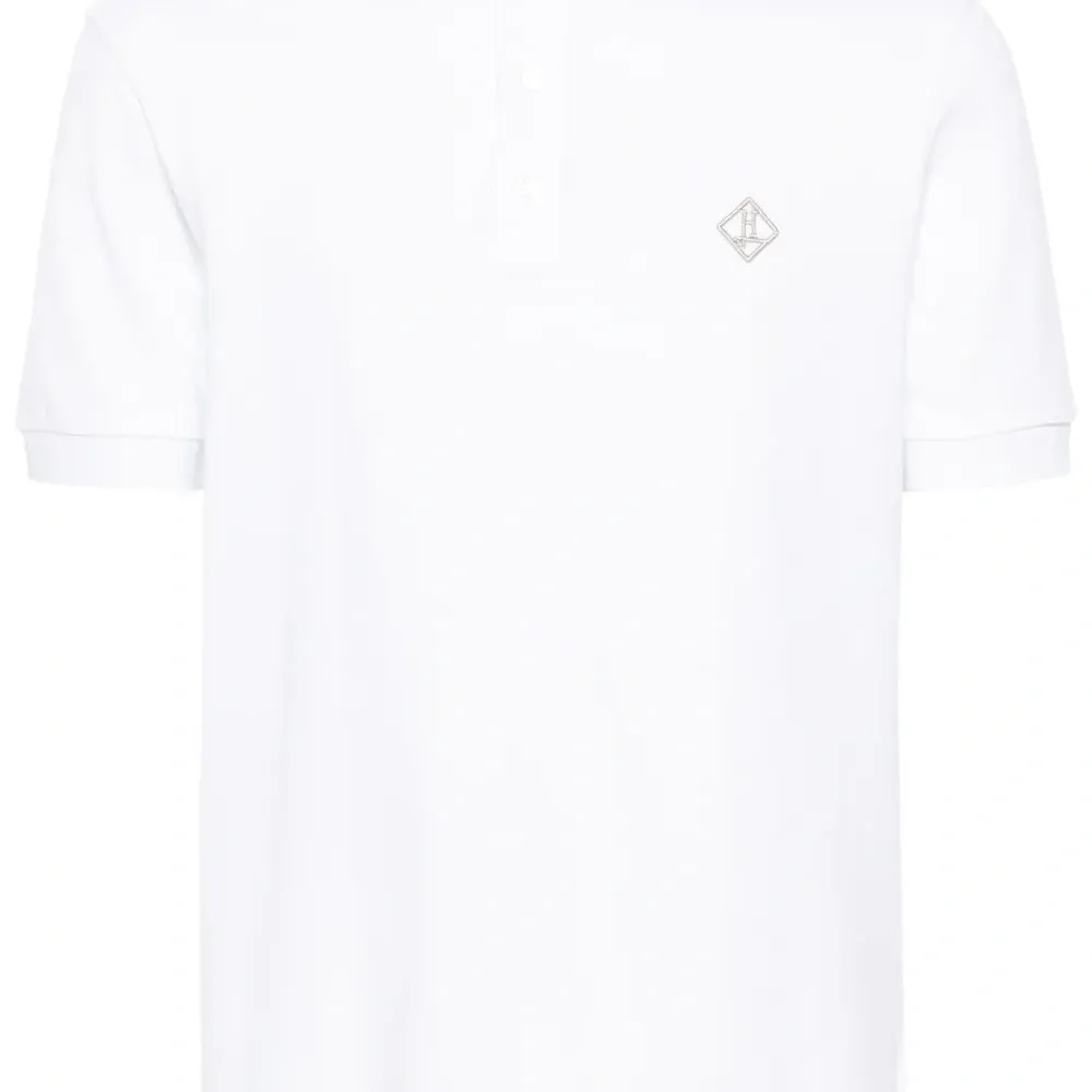 Рубашка поло с вышитым логотипом