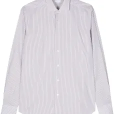 Поплиновая рубашка в полоску