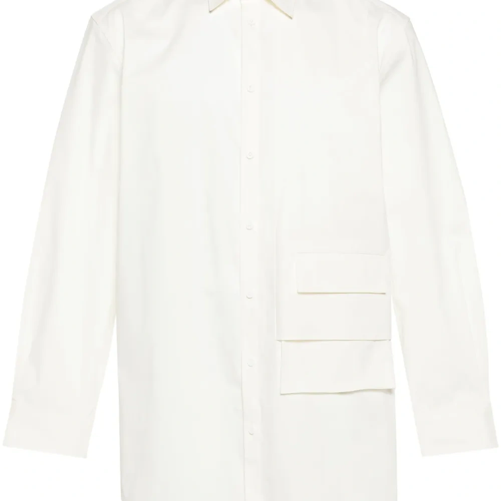 Поплиновая рубашка с карманами