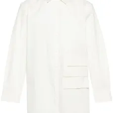 Поплиновая рубашка с карманами