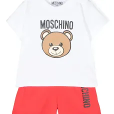 Комплект из топа и шортов с принтом Teddy Bear Комплект из топа и шортов с принтом Teddy Bear