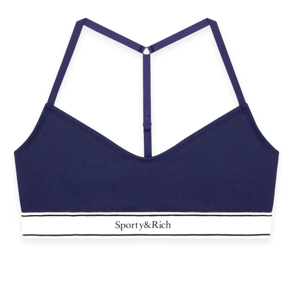 Спортивный топ-бралетт с логотипом