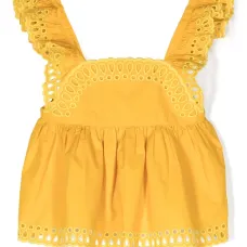 Блузка с английской вышивкой