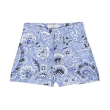 Шорты с принтом пейсли