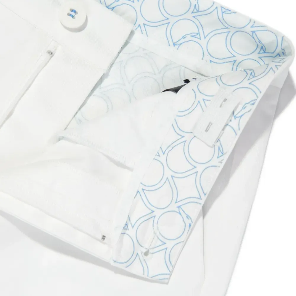 Брюки с вышитым логотипом