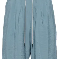 Шорты прямого кроя с кулиской