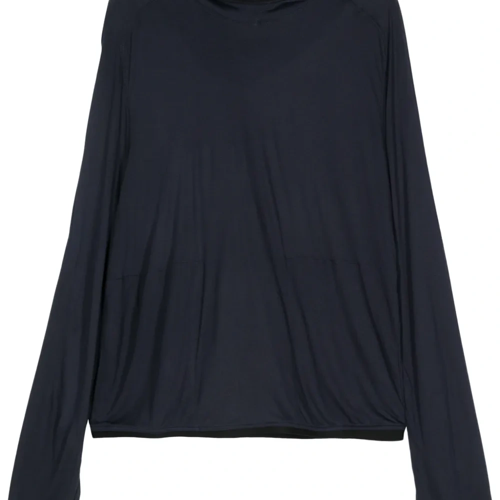 Худи тонкой вязки