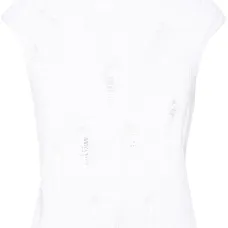 Топ с эффектом потертости