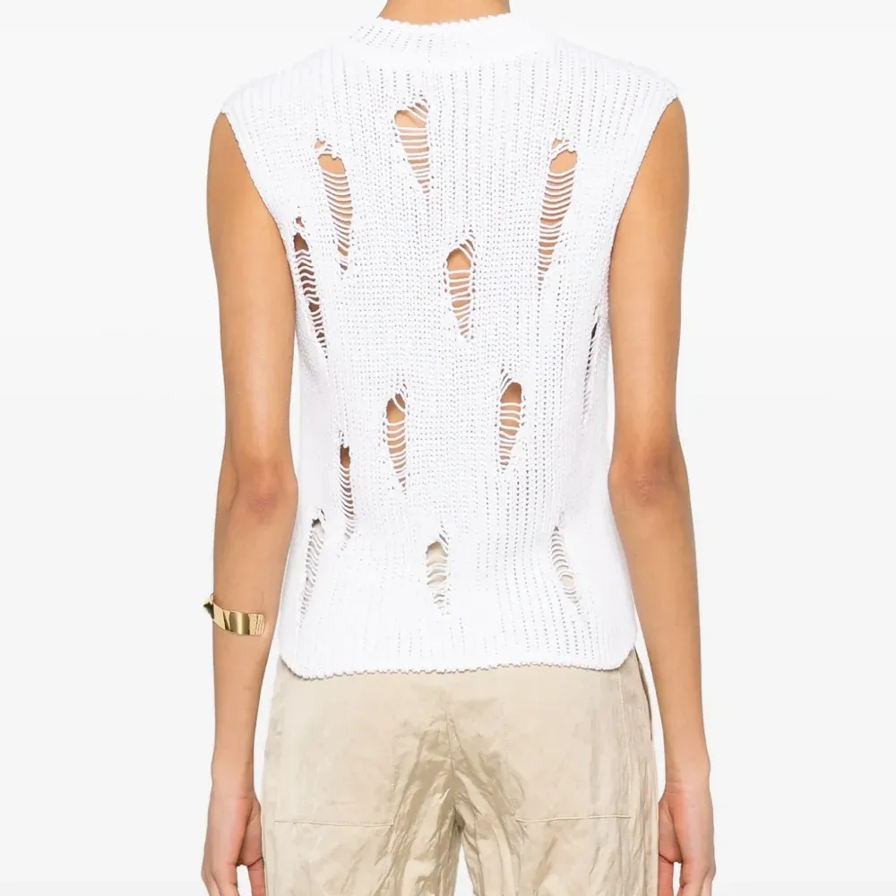 Топ с эффектом потертости