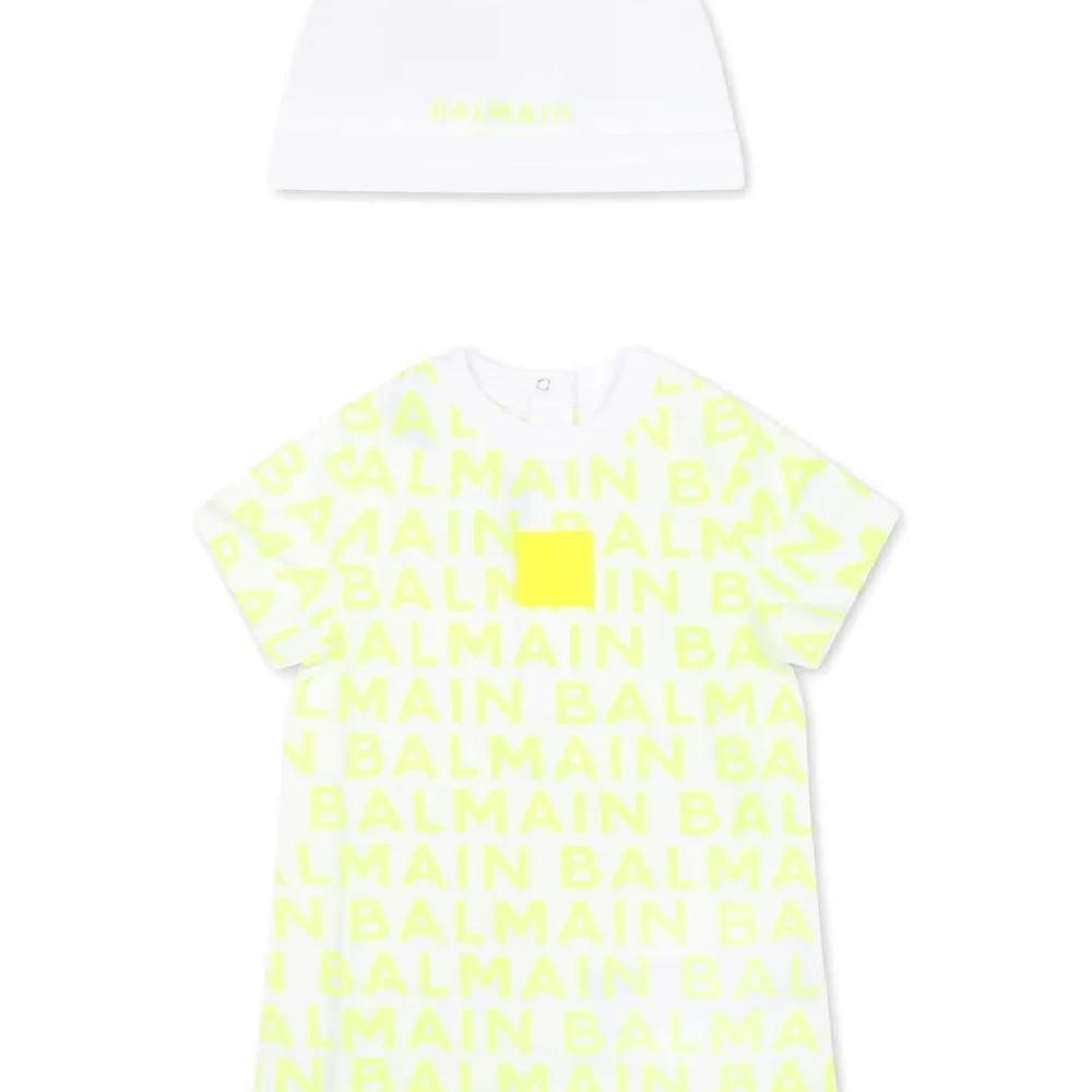 Комплект из двух комбинезонов с логотипом