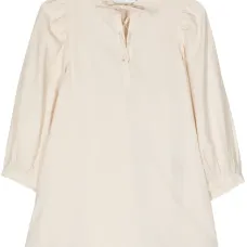 Шелковая блузка с завязками Шелковая блузка с завязками