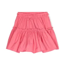 Юбка из тафты с оборками