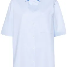 Рубашка с заостренным воротником