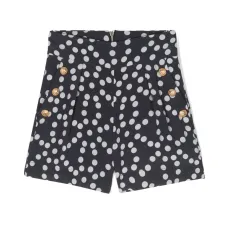 Шорты с тиснеными пуговицами Шорты с тиснеными пуговицами