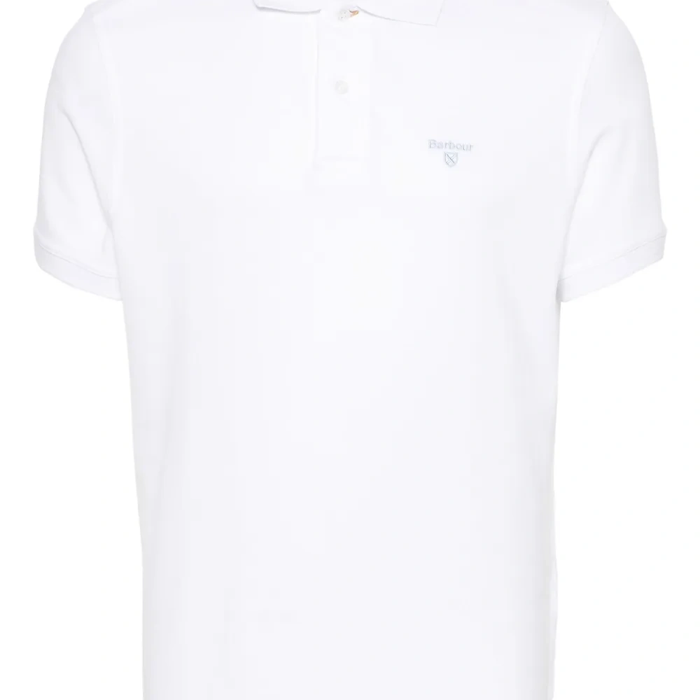 Рубашка поло с вышитым логотипом