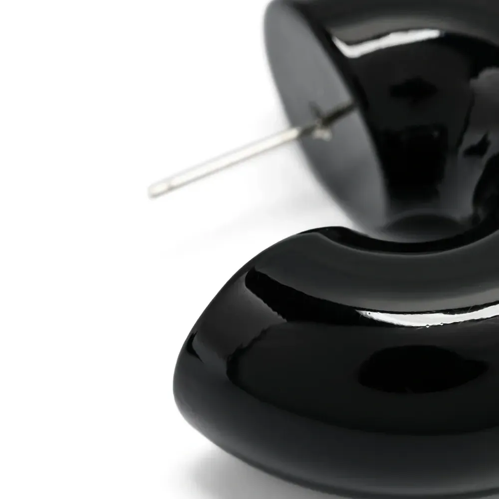 Массивные серьги-кольца Beam