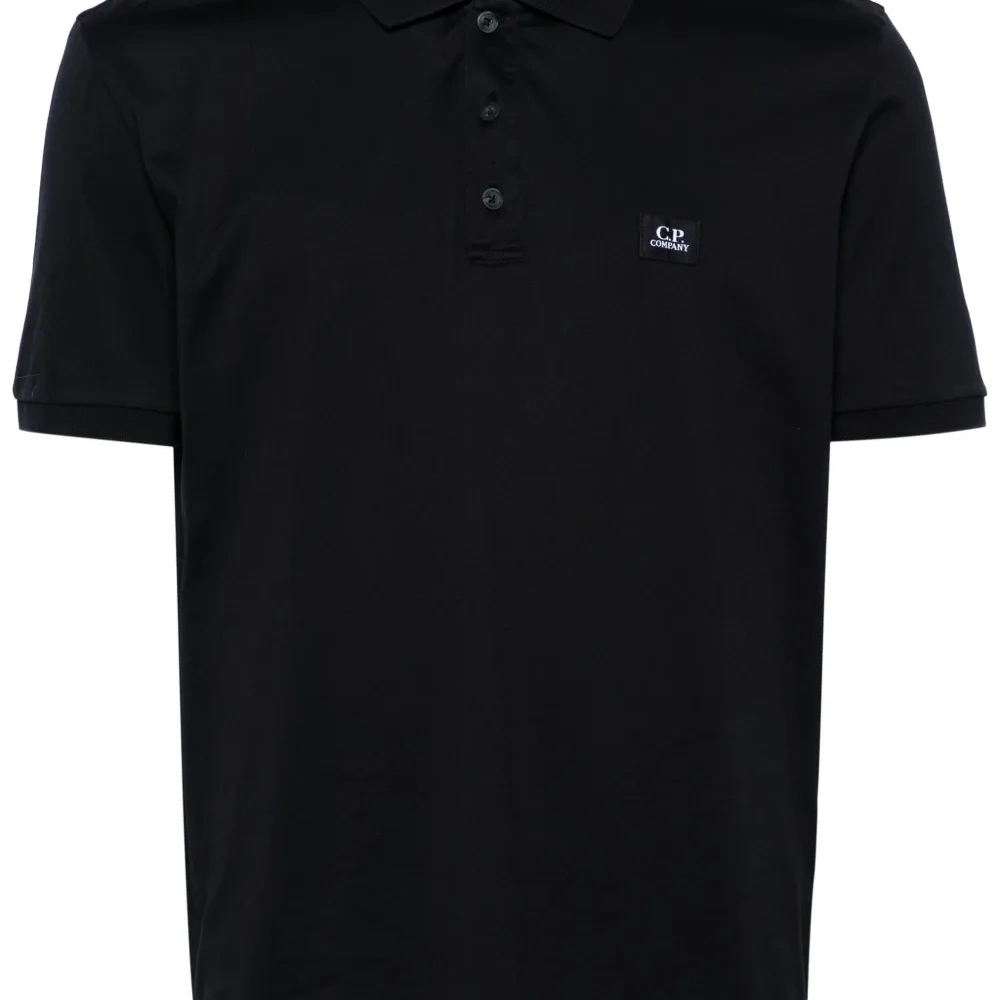 Рубашка поло из джерси с нашивкой-логотипом