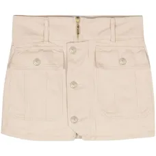 Джинсовая мини-юбка со вставками Джинсовая мини-юбка со вставками