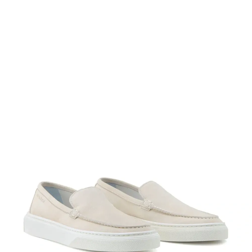 Замшевые лоферы