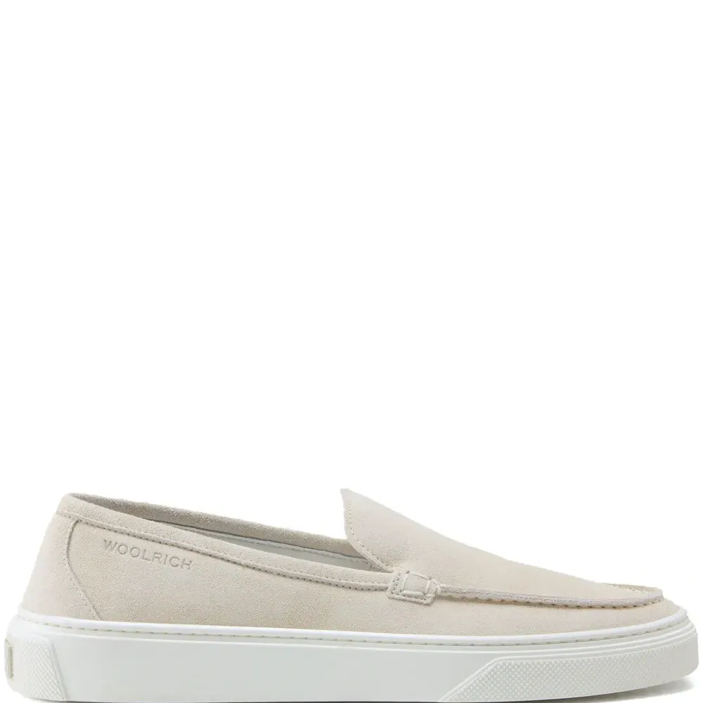 Замшевые лоферы