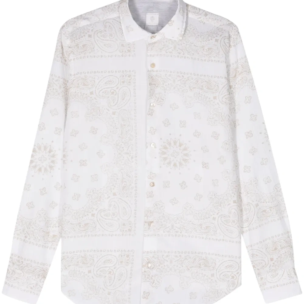 Рубашка с принтом пейсли