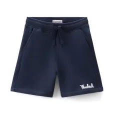 Шорты с вышитым логотипом