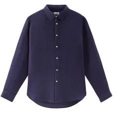 Рубашка с заостренным воротником