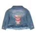 Джинсовая куртка с вышивкой