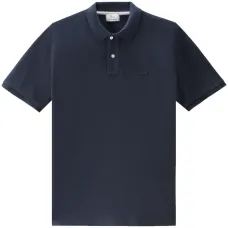 Рубашка поло с вышитым логотипом