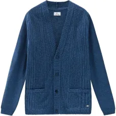 Кардиган в рубчик с V-образным вырезом Кардиган в рубчик с V-образным вырезом